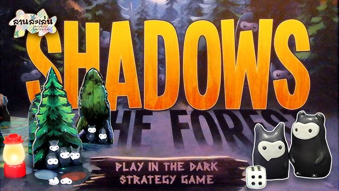  ThinkFun Shadows in the Forest Play in the Dark Board Game for  Kids and Families Age 8 and Up - Fun and Easy to Learn with Innovative and  Unique Gameplay