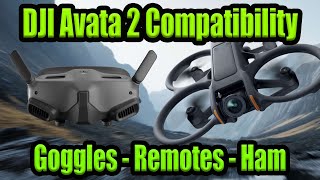 DJI Avata 2 FPV Goggles & Remote Compatibility Explained - Goggles 2 - FPV Remote 2 -  Ham Hack