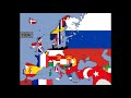 كيف كانت اعلام دول قارة اوربا وكيف اصبحت 