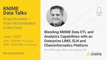 Blending KNIME Data ETL and Analytics Capabilities with an Enterprise LIMS, ELN and Cheminformatics