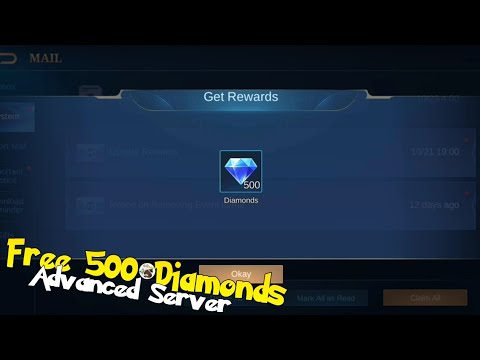 Claim Your Free 500 Diamonds In Your Mail Mobile Legends Free 500 Diamonds Advanced Server Mlbb Youtube Claim Your Free 500 Diamonds In Your Mail Mobile Legends Free 500 Diamonds Advanced Server Mlbb Youtube
