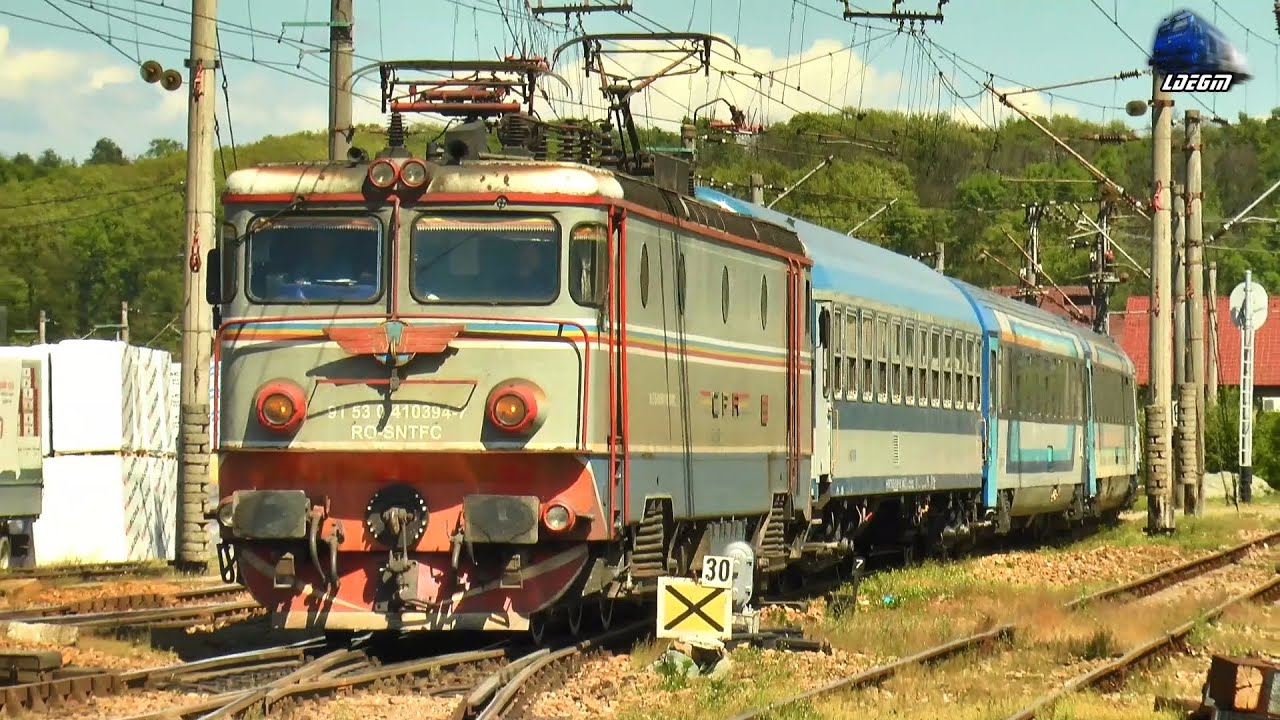 Trenuri & Activitate Feroviară în Gara Beclean pe Someș - 02 Mai 2025