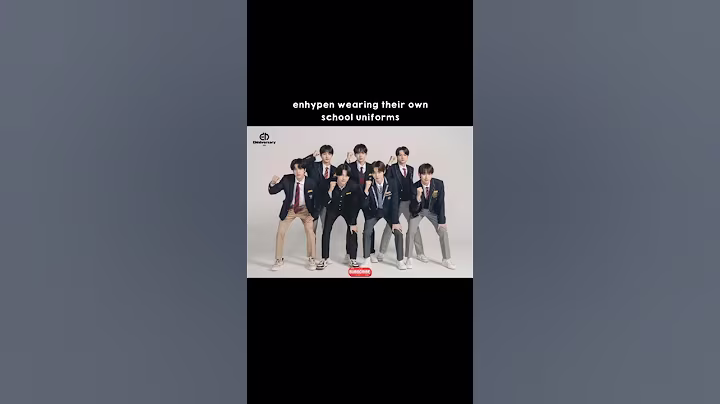 Enhypen wearing their own school uniforms #enhypen #jake #jungwon #heeseung #sunghoon #sunoo #jay