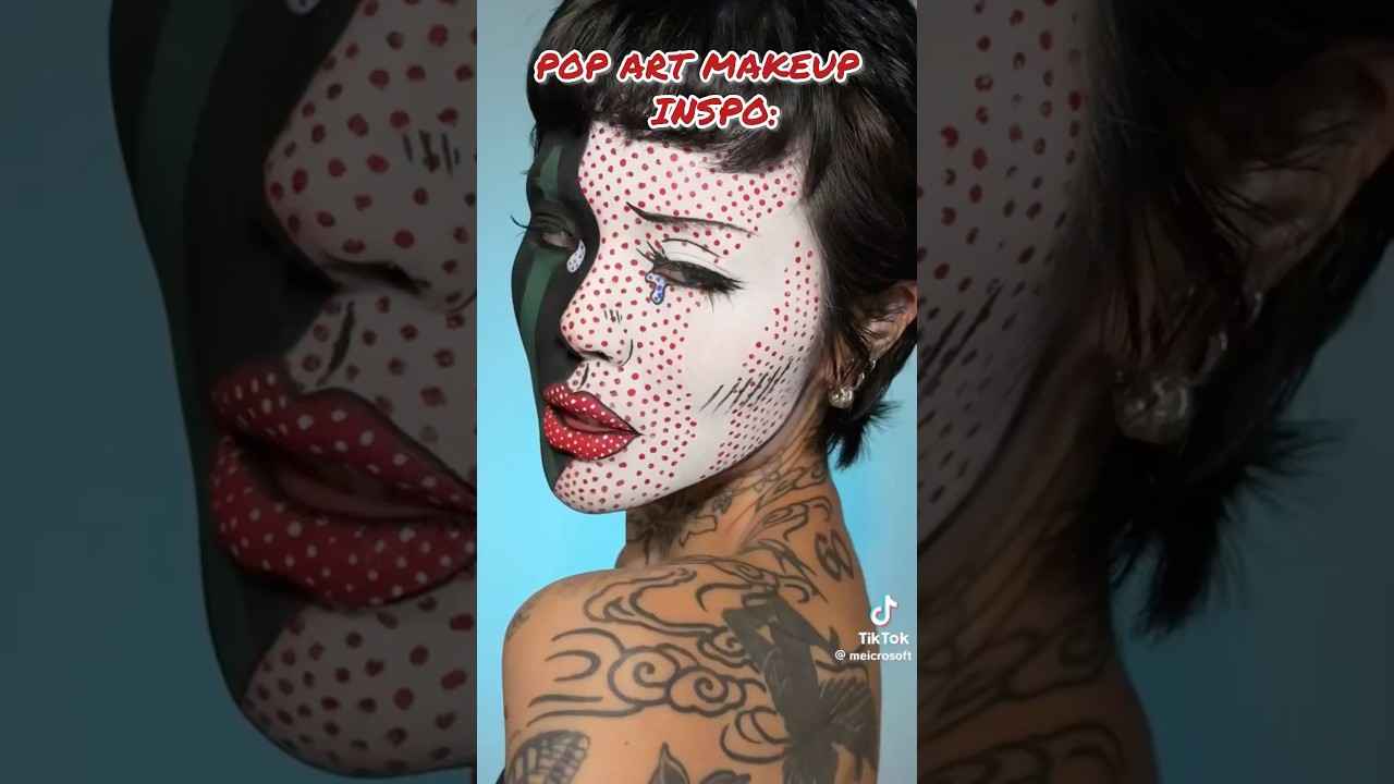Pop Art Makeup inspired by 