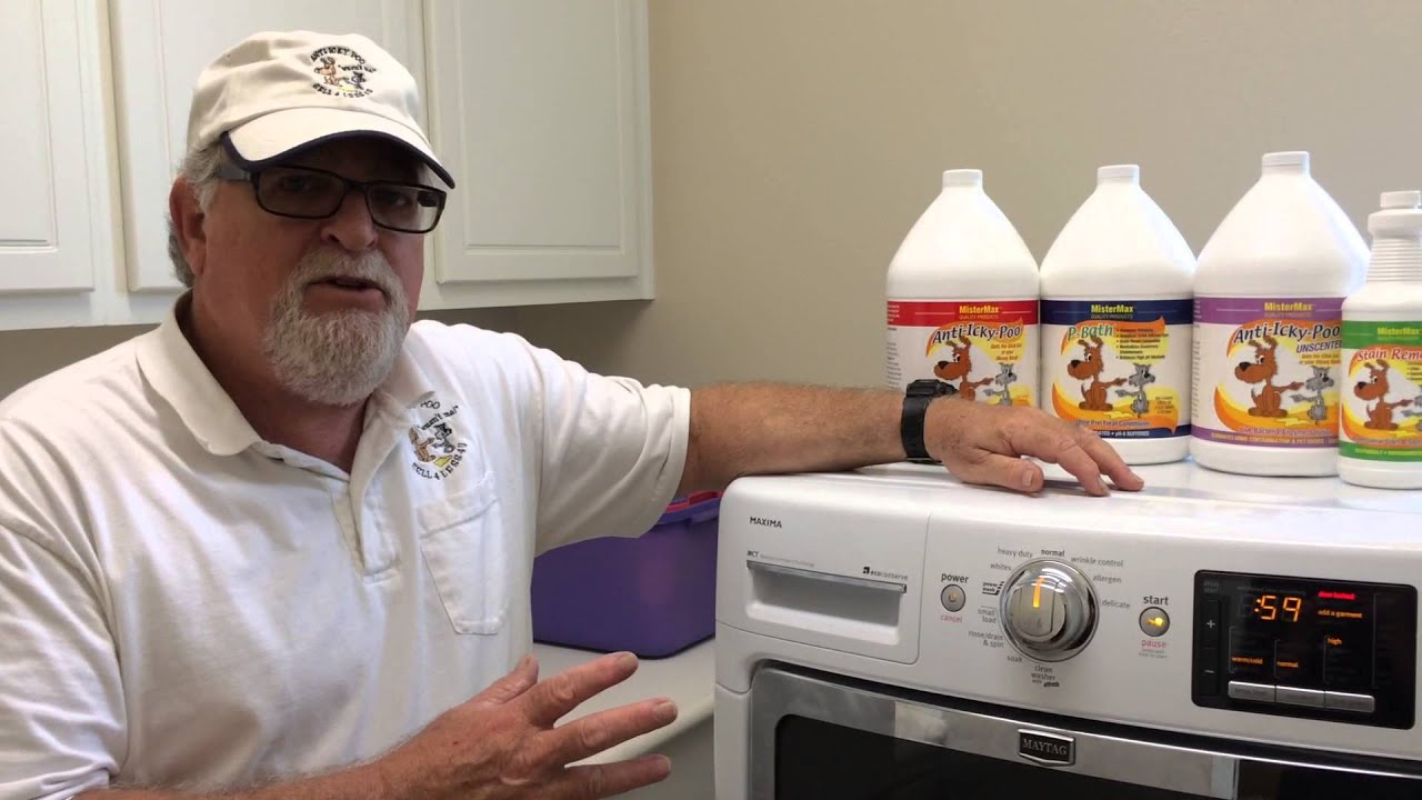 How to remove pet urine from clothes YouTube