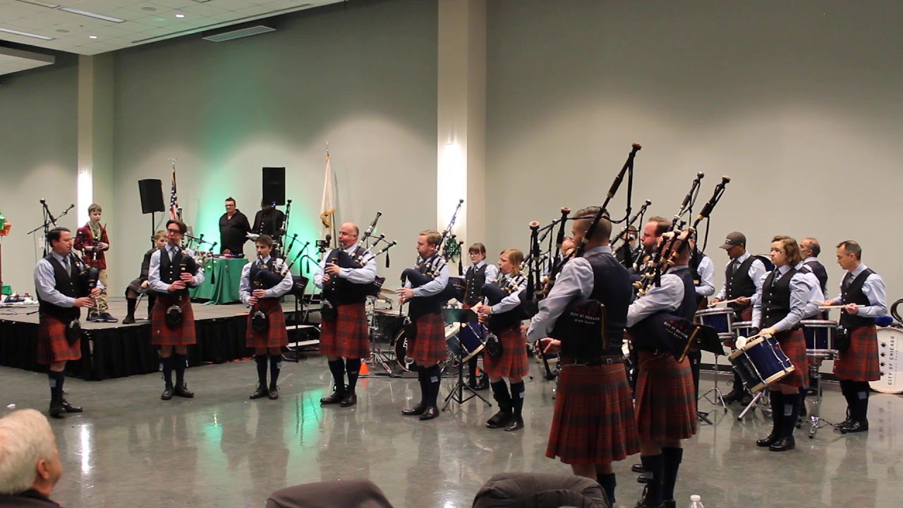 2020 MSR | Party in Plaid | City of Chicago Pipe Band - YouTube