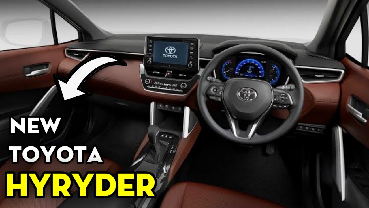 Toyota Urban Cruiser Hyryder Interior Revealed in a Teaser!!! YouTube