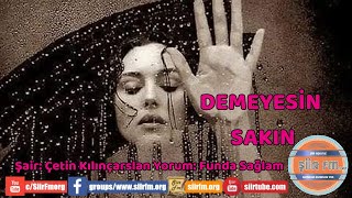 Demeyesi̇n Sakin Yorum - Funda Sağlam Şiir Fm De Ayın Şairi - Çetin Kılınçarslan