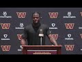 RB Brian Robinson Jr. Speaks to the Media After Today&#39;s OTA | Washington Commanders