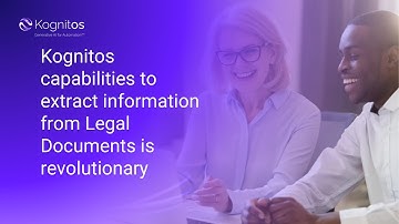 Kognitos capabilities to extract information from Legal Documents is revolutionary
