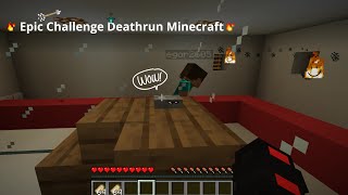 Epic Deathrun Race in Minecraft - Who Will Win?