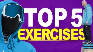 Top 5 Gym Exercises for Explosive Snowboarding