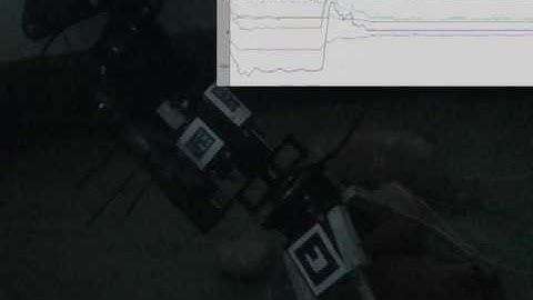 Underwater Object Grasping using Laser Reconstruction and Force Feedback