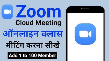 How to use Zoom app for online classes | Zoom Cloud Meeting app kaise use kare - Full Video