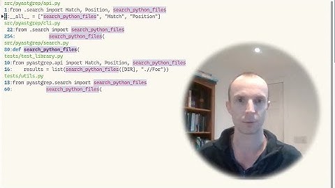 Recursive project search in Emacs