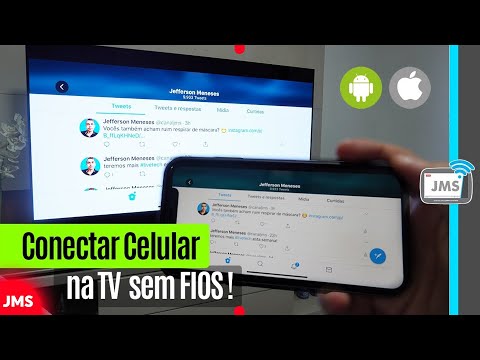 Vídeo: Como posso conectar meu telefone Android à minha TV sem fio?