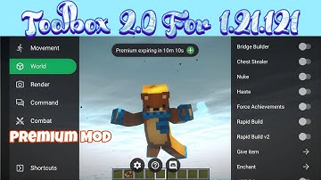 Toolbox 1.21.112 Premium Version For Minecraft Latest version 32/64bit