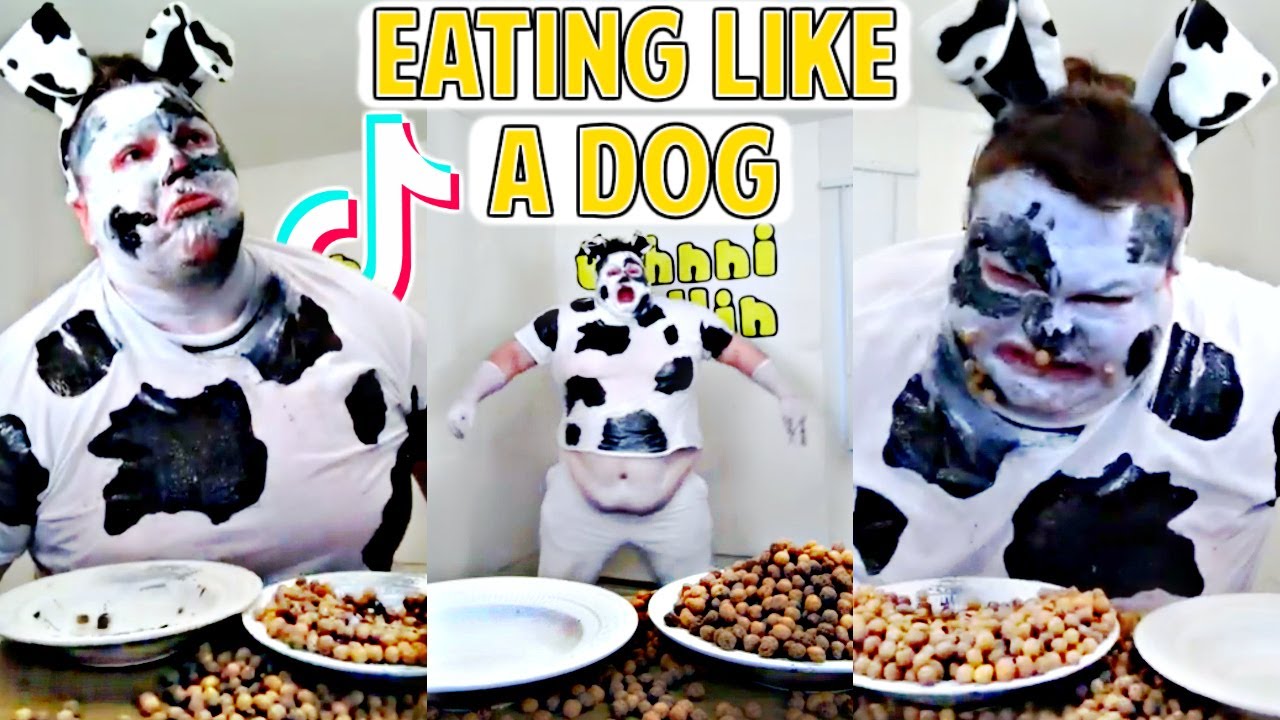 Eating like a DOG! (tik tok) YouTube