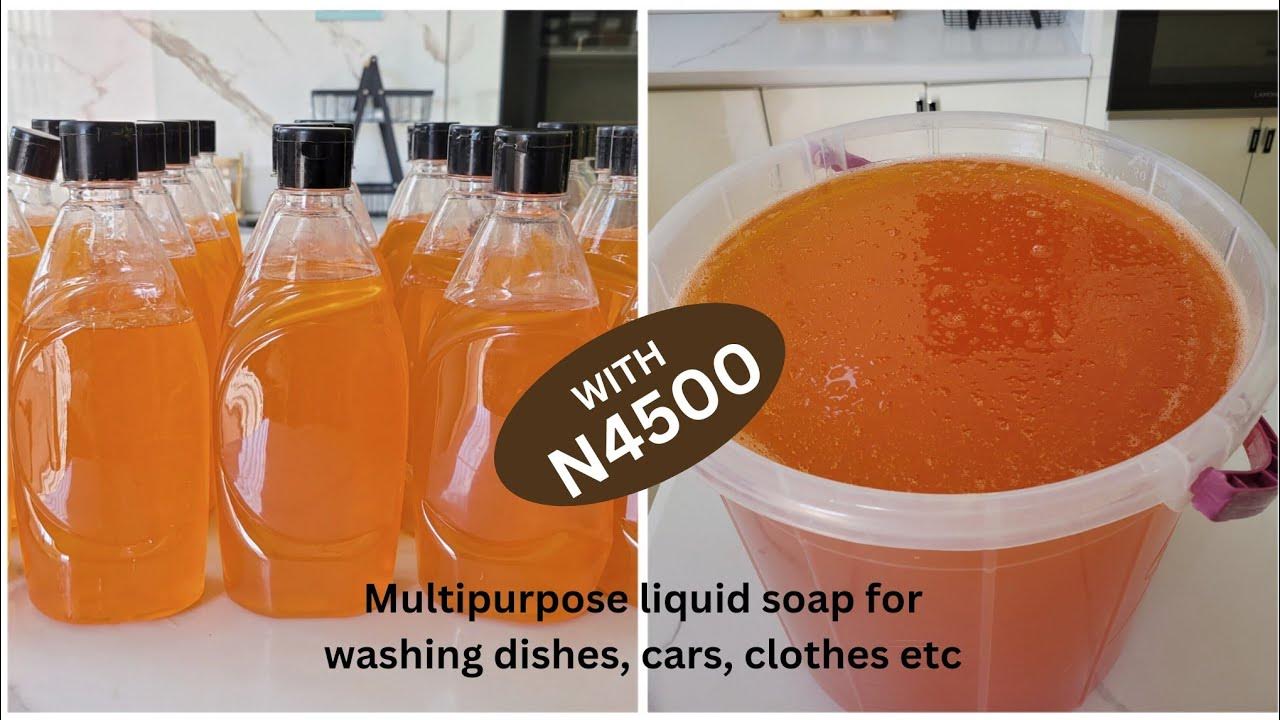 How to make multipurpose liquid soap at home 20Litres liquid soap