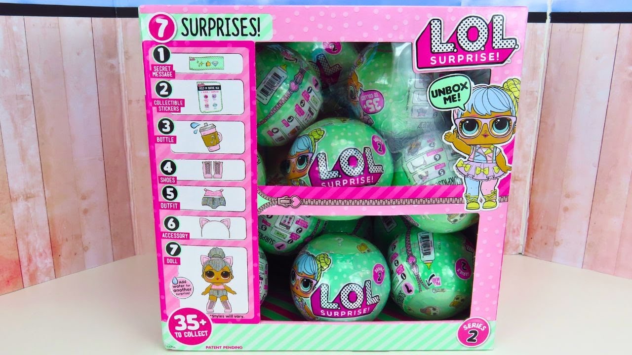 Распаковка полной коробки LOL Surprise Сезон 2 Коллекция для взрослых