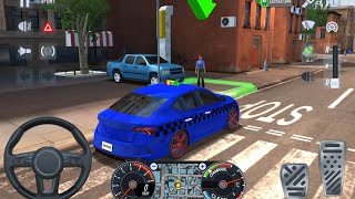 City Taxi Sim 3D - Realistic Car Driving Games Android iOS Gameplay #66 screenshot 4