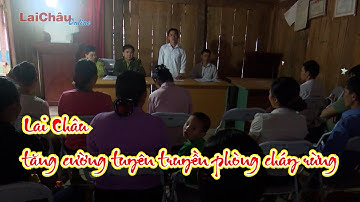 Lai Châu tăng cường tuyên truyền phòng cháy rừng