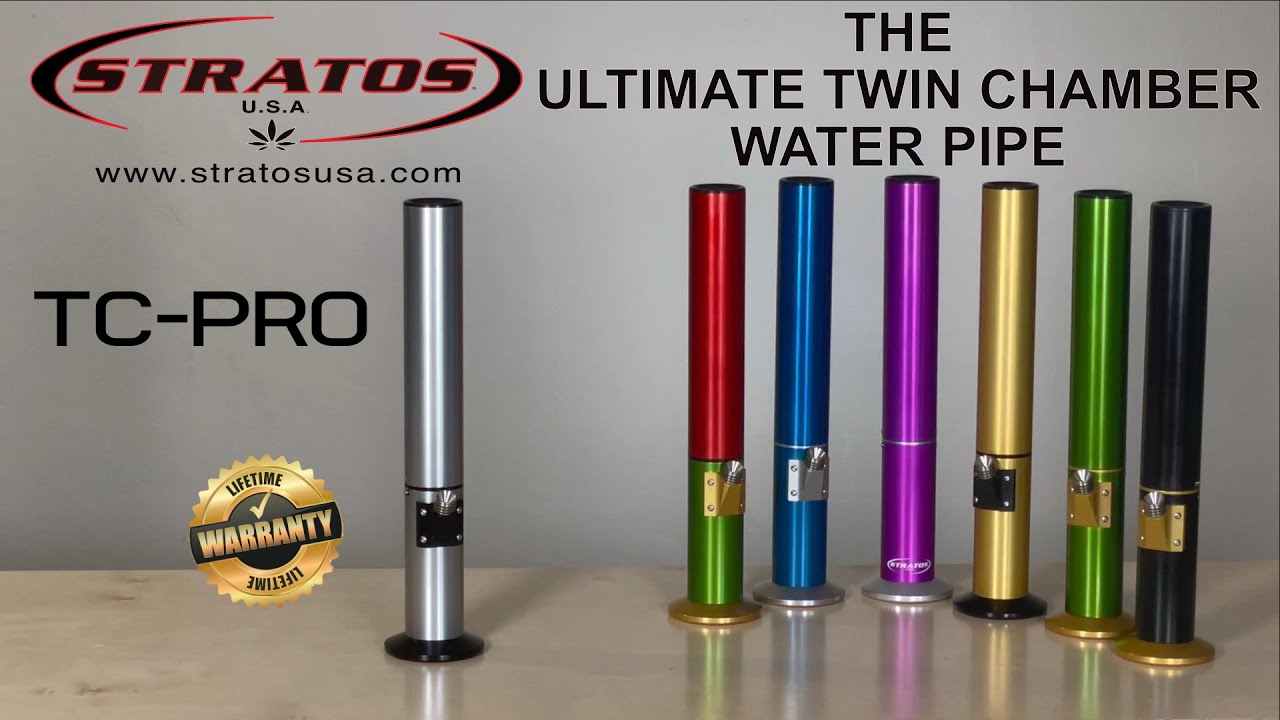 THE ULTIMATE BONG THE STRATOS TC-PRO double chamber