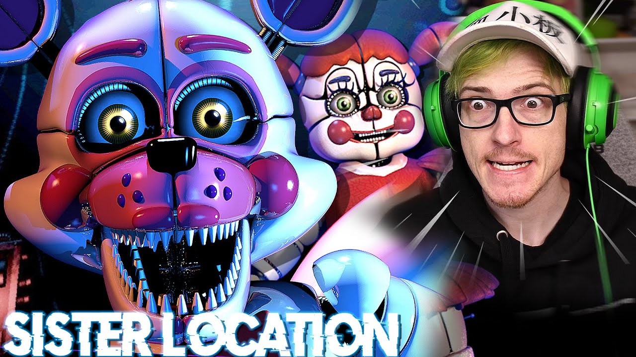 FNAF Sister Location is insane... Full Game - YouTube