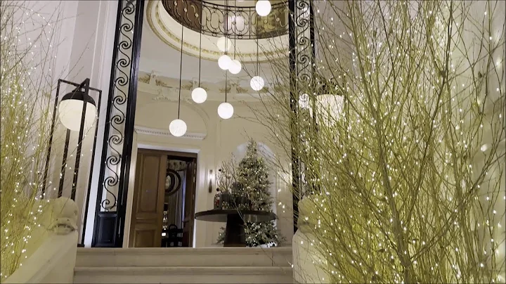PARIS CHRISTMAS 2022 MAISON VILLEROY Hotel. George...