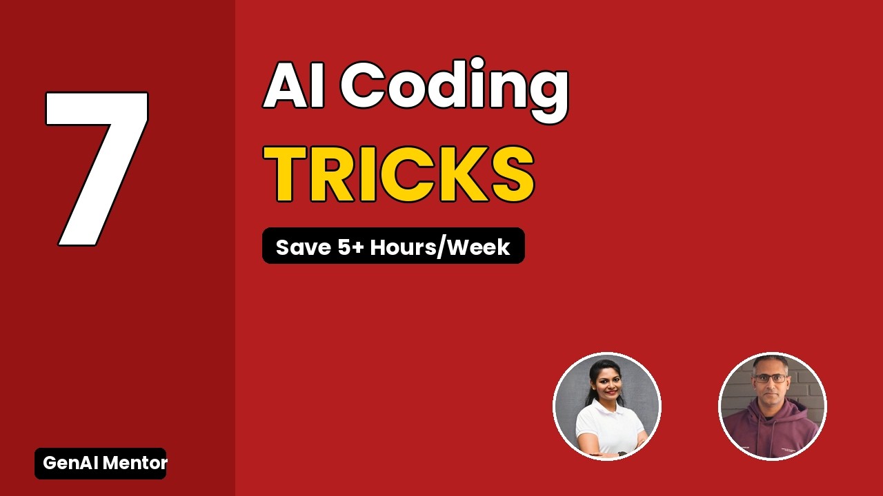 7 AI Coding Tricks That Save Me 5+ Hours Every Week - YouTube