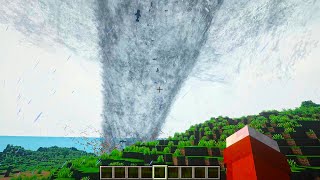 realistic tornado in minecraft