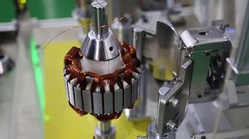 Fan Motor Double station Outer slot Stator Winding Machine