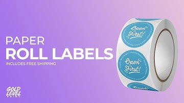Roll Label Stickers
