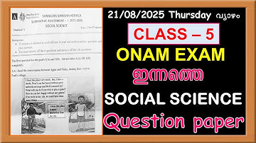 CLASS 5 SOCIAL SCIENCE TODAY