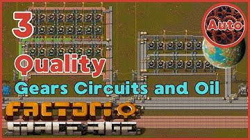 Gears, Green Circuits & Oil Setup | Factorio Quality Playthrough | Ep. 3