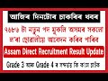 New Govt Jobs Update Today | Assam Direct Recruitment Result Update | Grade 3 & Grade 4 Jobs ||