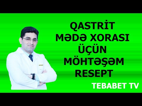 Bu Möhtəşəm Resept Qastrit və Mədə xorasını müalicə edir!