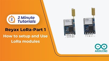 How to setup and use LoRa modules Reyax RYLR896 | Robu’s Two Minute Tutorials | Robu.in