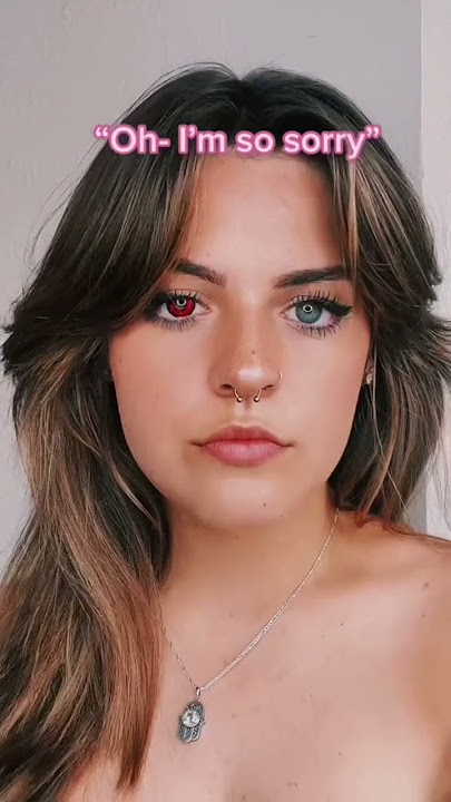 #pov we live in a world where your eye color determines how dangerous you are. Red is the most