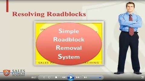 Handling Objections _ Easy Roadblock removal system