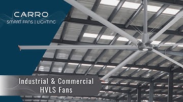 Industrial & Commercial HVLS Fans | Carro USA