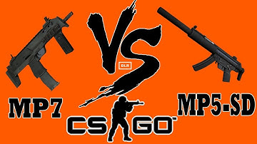 CS:GO | MP7 VS MP5-SD (Full Comparison)