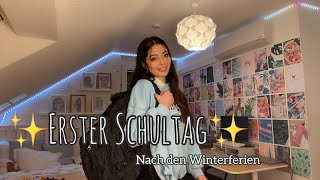 Erster Schultag- Vlog- Morgenroutine- Winter