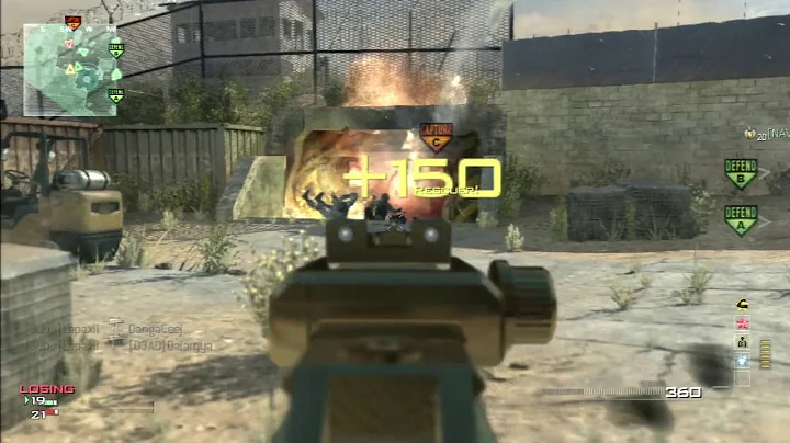 MW3 *SOLO* DOUBLE MOAB ON DOME w/MP7