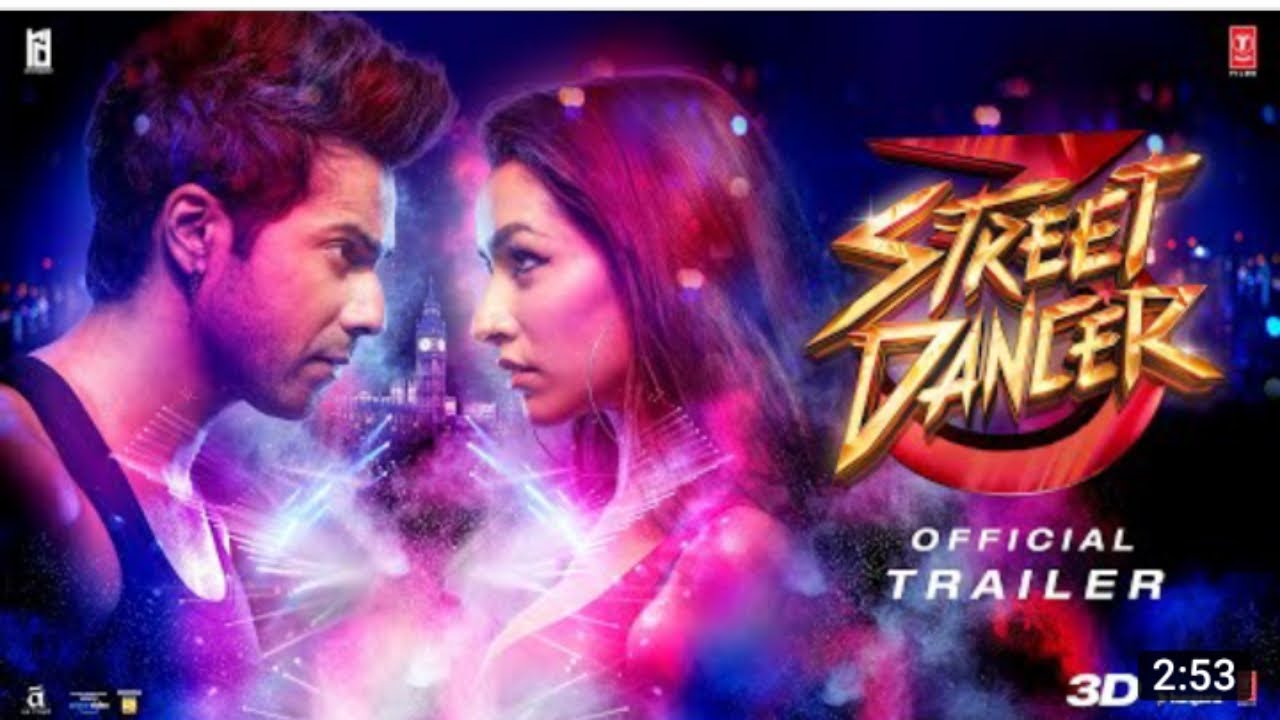 Street Dancer 3D (Trailer) varun D, Shardha K, Nora F, Prabhudeva Remo D, 24th January 2020