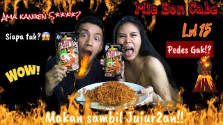 BIKIN BAPER! COBAIN MIE BON CABE QnA! ALAM KANGEN SELFI LIDA?! AADA APA SIH? 😱 #makankepo