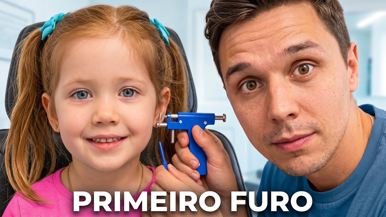 FIZ MEU PRIMEIRO PIERCING!