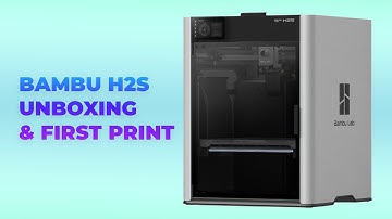 Bambu Labs H2S: Unboxing and First Print!