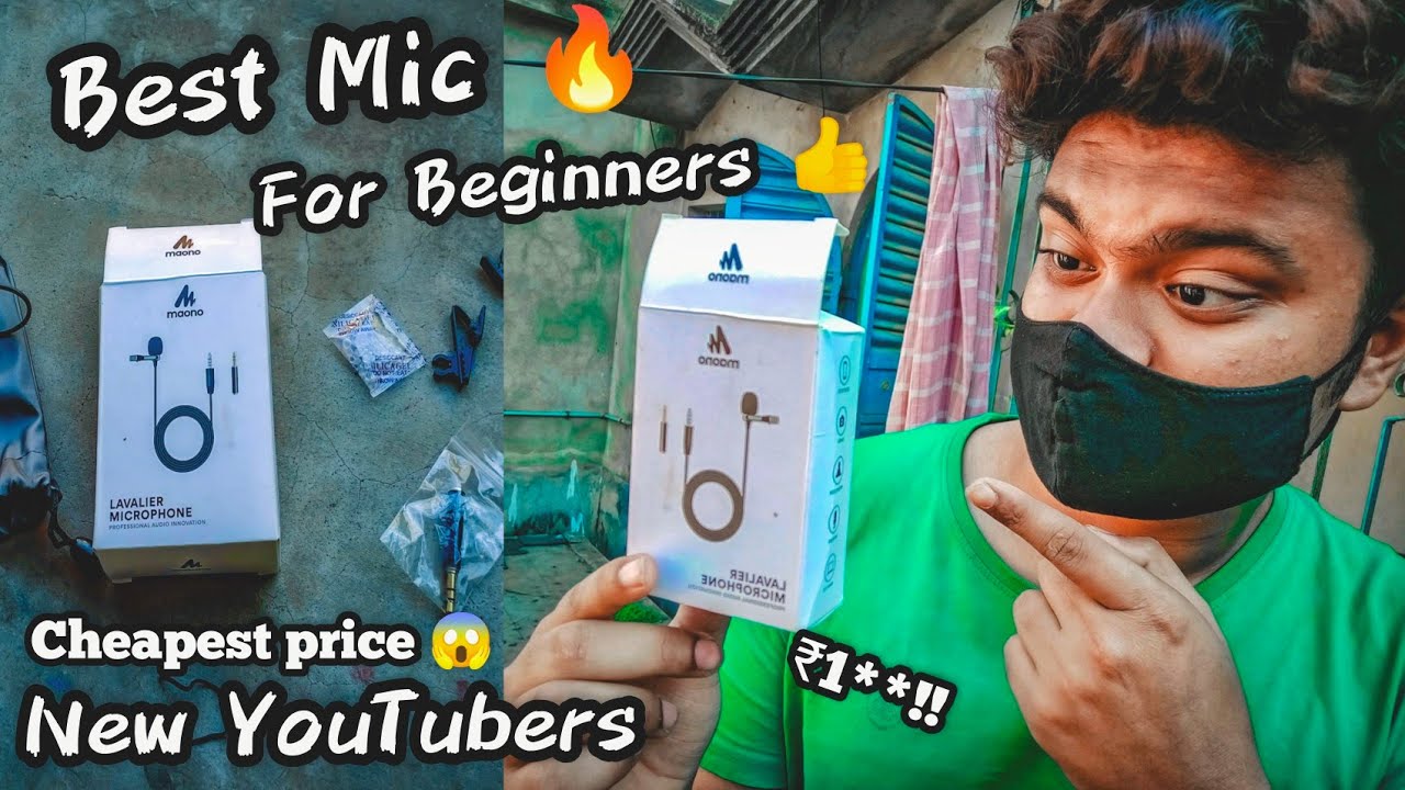 Best Budget Mic for Beginners 🔥 Cheapest Mic Best Mic for YouTube