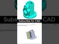 Solidworks part modelling #cadsoftwaretutorial #solidworkstutorial #cad #shorts #viralshorts